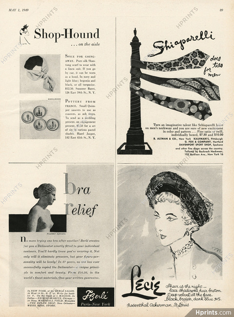 Schiaparelli (Ties for Men) 1949