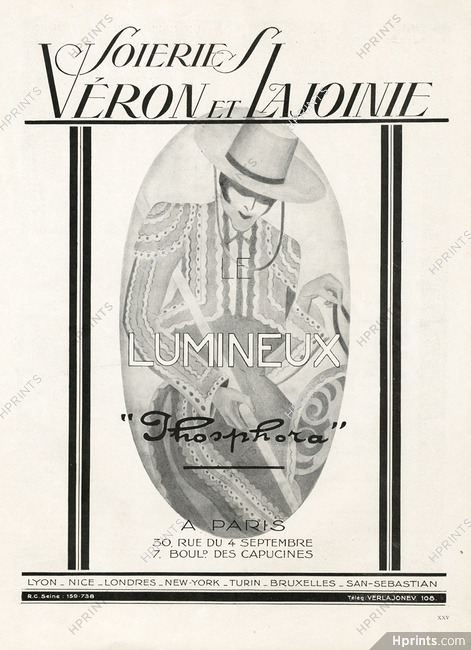 René Véron & Lajoinie (Fabric) 1930 Corrida Picador
