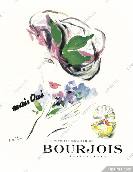 Bourjois (Perfumes) 1949 Mais Oui, Meitner