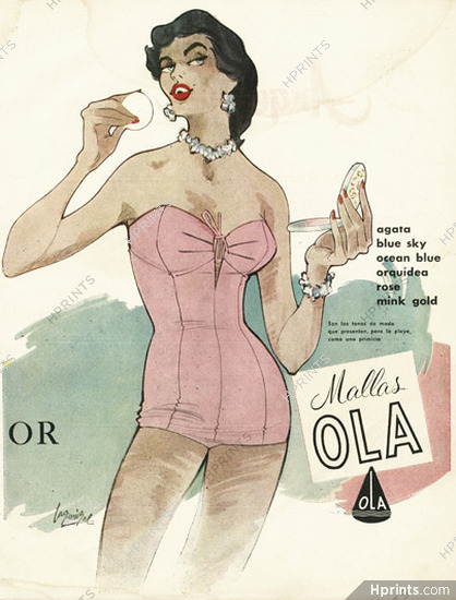 Mallas Ola (Swimwear) 1955