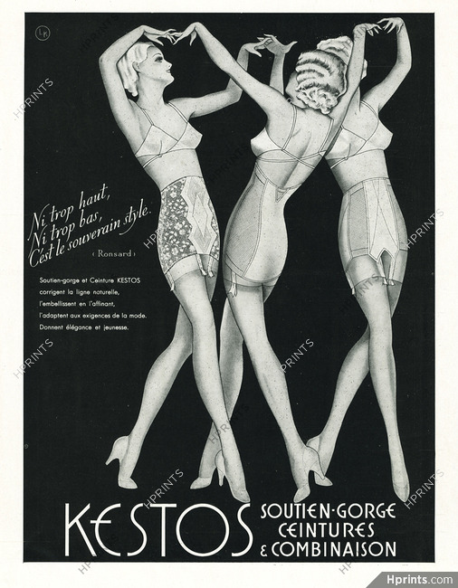 Kestos (Lingerie) 1940 Girdles (L)
