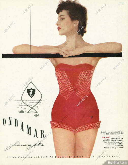 Ondamar (Swimwear) 1955 Mallas
