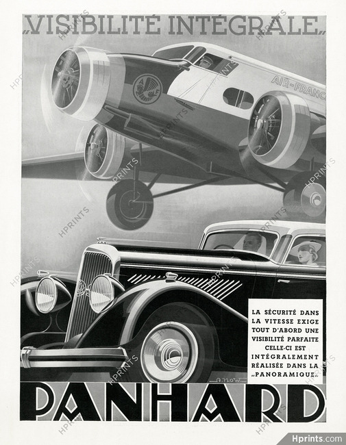 Panhard & Levassor 1934 Visibilité Intégrale, Air France, A.Kow