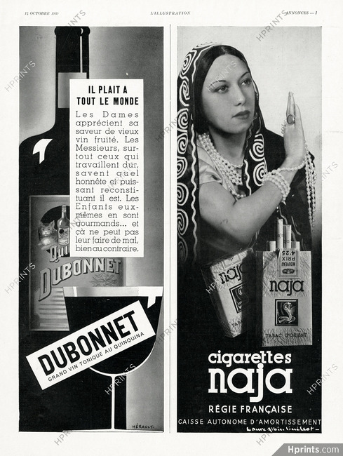 Dubonnet (Hérault) 1939 Naja (Photo Laure Albin Guillot)