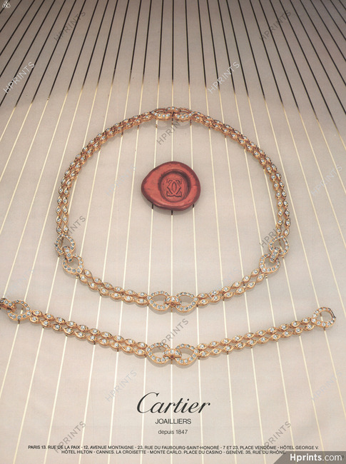 Cartier 1983 Necklace, Bracelet
