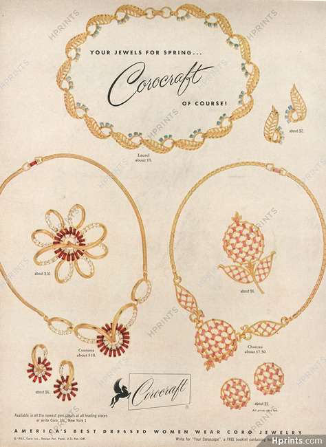 Corocraft (Jewels) 1953