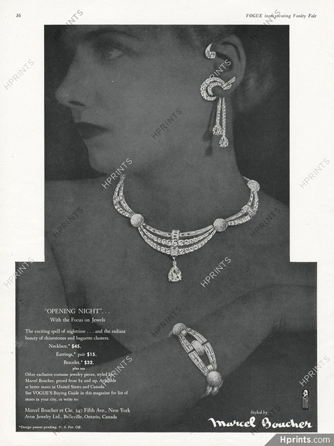 Marcel Boucher (Jewels) 1950