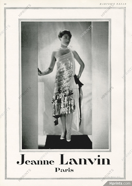 Jeanne Lanvin 1927 Silver Lamé Dinner Gown, Photo Egidio Scaioni