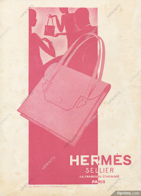 Hermès (Handbags) 1929 Libis