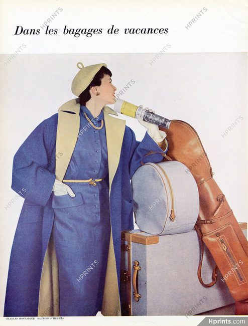 Hermès (Luggage, Baggage) 1950 Charles Montaigne