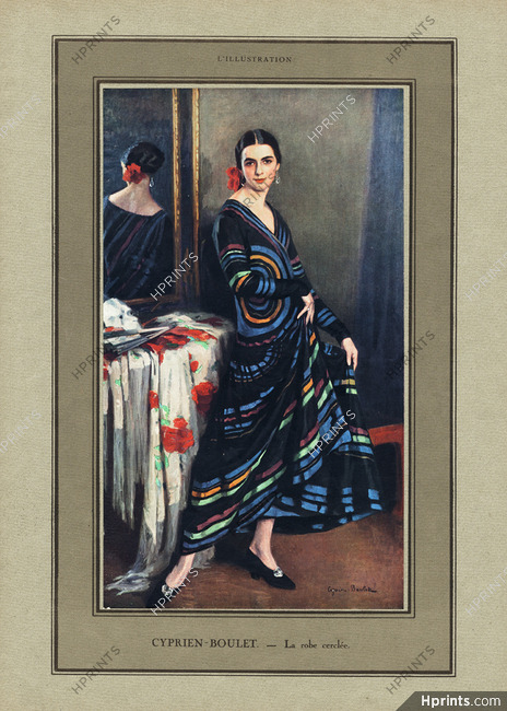 Cyprien Boulet 1925 ''La Robe Cerclée''