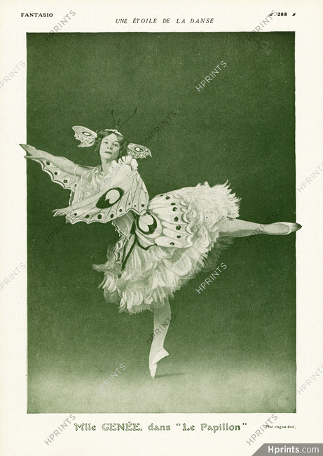 Genée, dans 1915 Ballerina, Hugues Cecil