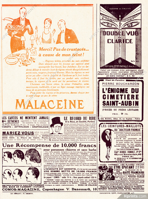Malaceïne 1926