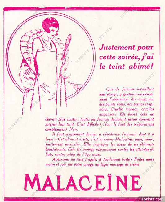 Malaceïne 1926 René Giffey