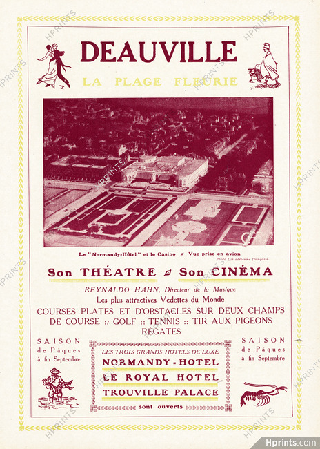 Deauville 1924 Normandy Hotel, Plage Fleurie