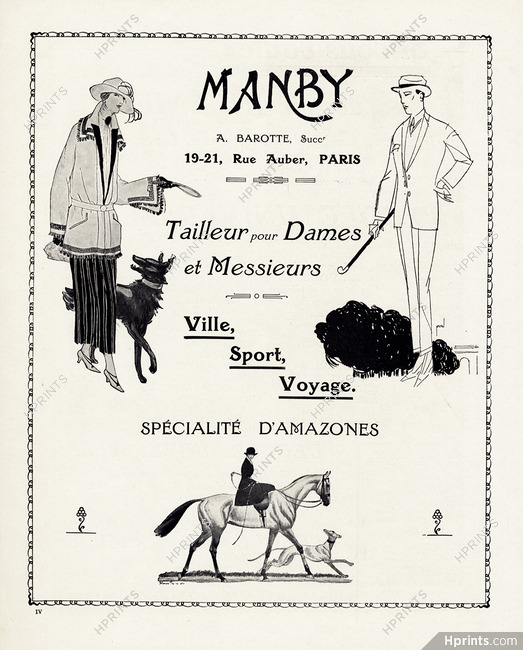 Manby 1922 Spécialité d'Amazones, Leroy