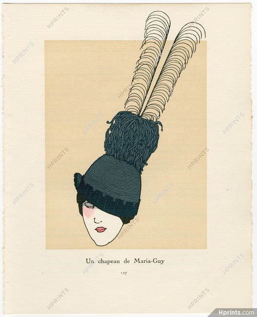 Gosé 1913 Gazette du Bon Ton, Maria Guy (hat)