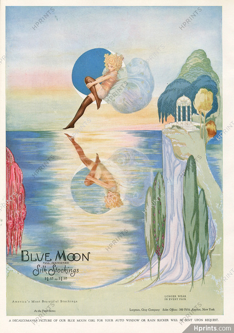 Blue Moon (Hosiery, Stockings) 1927