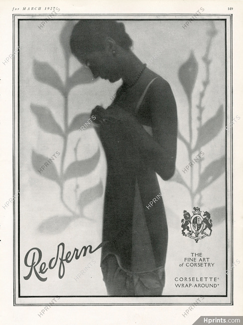 Redfern (Corselette) 1927 Corselette, Stockings Garters