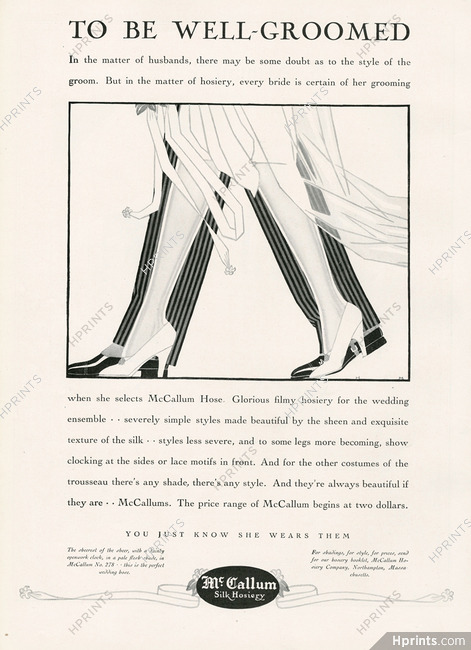 Mc Callum (Hosiery, Stockings) 1927 Shoes