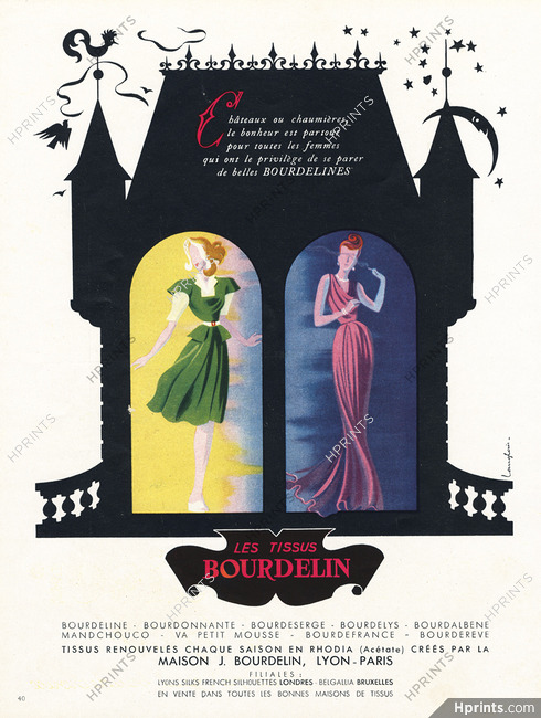 Bourdelin (Fabric) 1947 J. Langlais