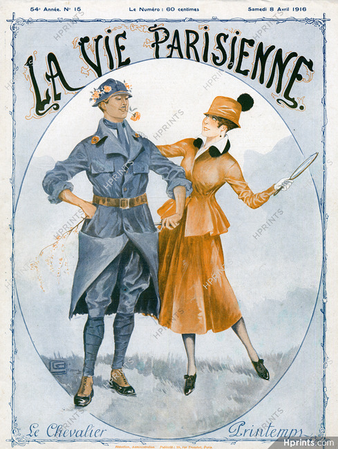 Léonnec 1916 ''Le Chevalier Printemps'' Military Spring