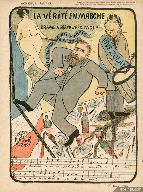 Gyp 1898 Monsieur Jaurès, "La Vérité en marche", Dreyfus Affair
