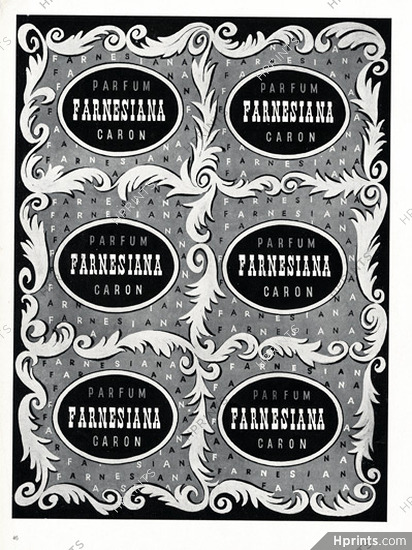 Caron (Perfumes) 1948 Farnesiana