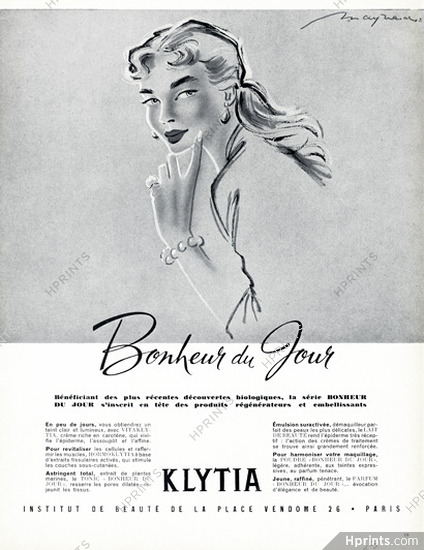 Klytia - Institut De Beauté 1953 Maynard