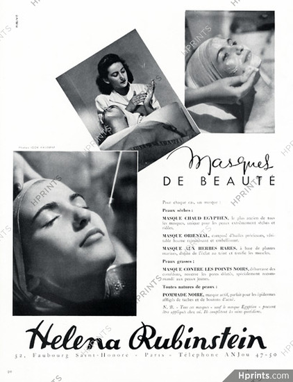 Helena Rubinstein (Cosmetics) 1949 Photos Igor Kalinine