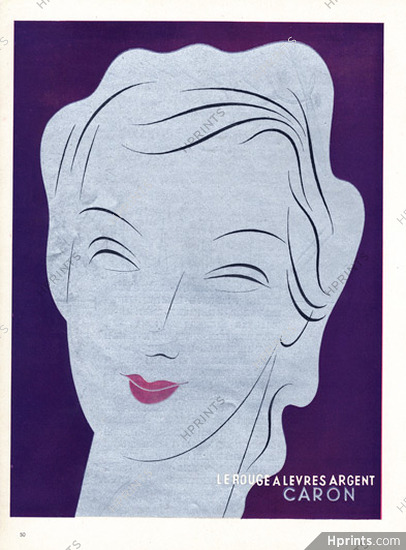 Caron (Cosmetics) 1948 Lipstick