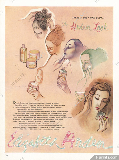 Elizabeth Arden (Cosmetics) 1948 Making-up