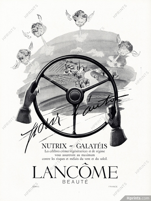 Lancôme (Cosmetics) 1948 Nutrix et Galatéis