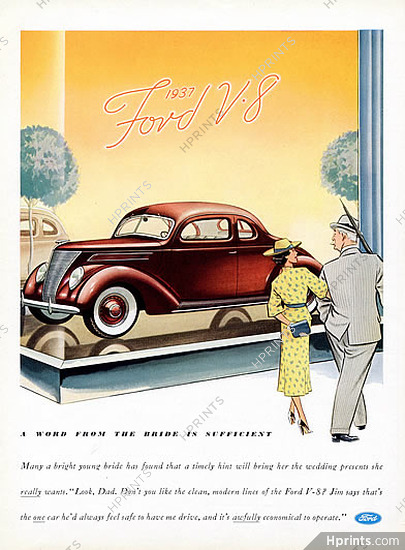 Ford (Cars) 1934 V-8