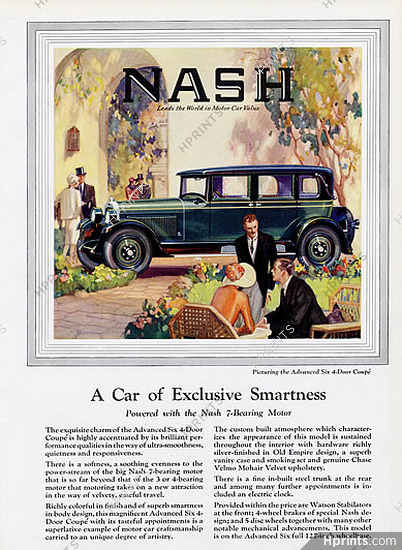 Nash (Cars) 1927 Coupé