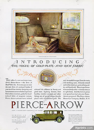 Pierce-Arrow (Cars) 1927 New Series 36 French Landau