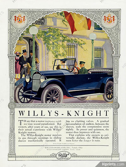 Willys (Cars) 1920 Entrance Spanish Embassy, Washington
