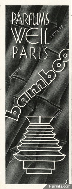Weil (Perfumes) 1935 Bamboo
