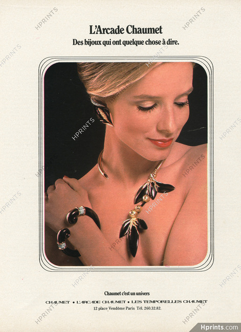 Chaumet 1977 Necklace, Bracelet, Earrings