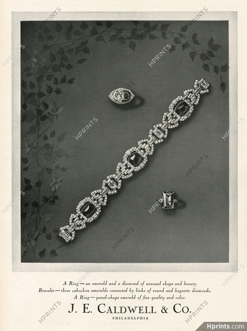 Caldwell & Company 1930 Bracelet, Rings