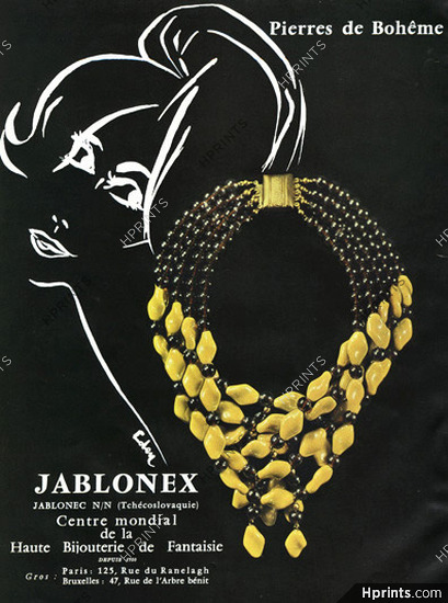 Jablonex 1959 Pierres de Bohême, Necklace