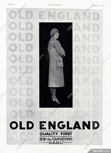 Old England 1930 Quality First