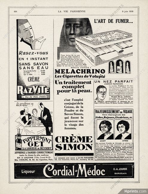 Melachrino 1928 Egyptian cigarettes