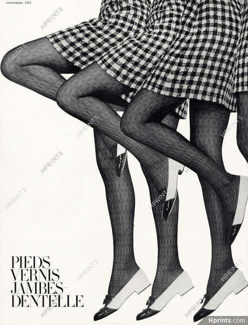 Christian Dior Stockings 1965 Photos Guy Bourdin — Clipping
