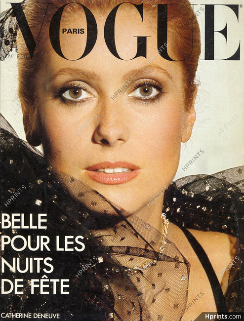 Vogue Cover 1977 Catherine Deneuve