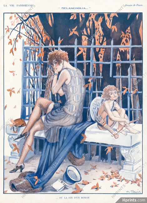 Georges Pavis 1928 Melancholia, Autumn