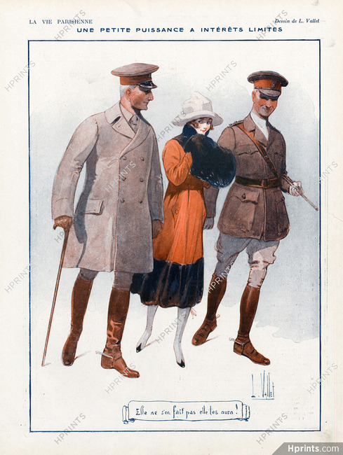 Louis Vallet 1919 Military