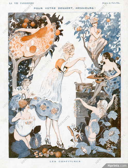 Vald'Es 1919 ''Les Confitures'' Marmalade, cuisinière