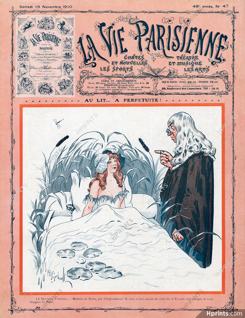 Henry Gerbault 1910 "Madame la Seine" (après les inondations de Paris de 1910)