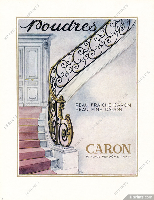 Caron (Cosmetics) 1947 Poudres